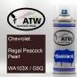 Preview: Chevrolet, Regal Peacock Pearl, WA103X / G5Q: 400ml Sprühdose, von ATW Autoteile West.